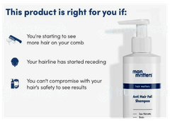Man Matters Anti Hair Fall Shampoo 200 Ml