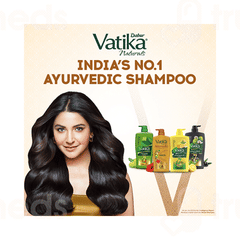 Dabur Vatika Naturals Ayurvedic Shampoo 640 ML