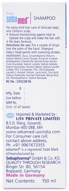 Sebamed Baby Shampoo 150ml