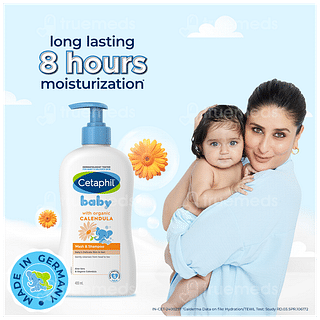 Cetaphil Baby Wash And Shampoo With Organic Calendula 400ml