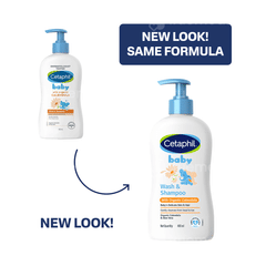 Cetaphil Baby With Organic Calendula Wash & Shampoo 400ml