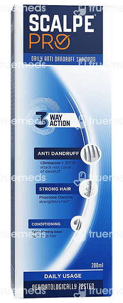 Scalpe Pro Daily Anti Dandruff Shampoo 200ml Scalpe Pro Daily Anti Dandruff Shampoo 200ml