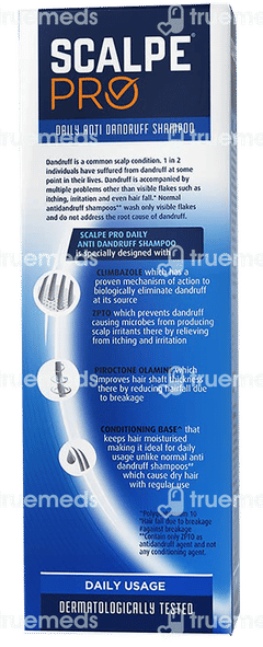 Scalpe Pro Daily Anti Dandruff Shampoo 200ml