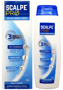 Scalpe Pro Daily Anti Dandruff Shampoo 200Ml Scalpe Pro Daily Anti Dandruff Shampoo 200Ml