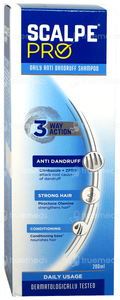 Scalpe Pro Daily Anti Dandruff Shampoo 200Ml