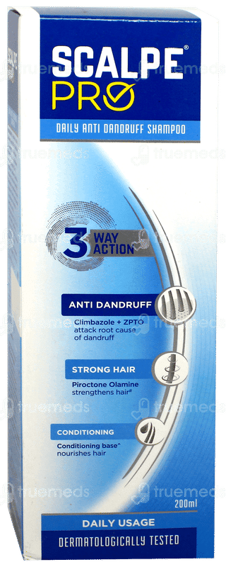 Scalpe Pro Daily Anti Dandruff Shampoo 200Ml