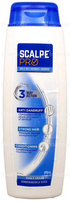 Scalpe Pro Daily Anti Dandruff Shampoo 200Ml