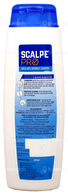 Scalpe Pro Daily Anti Dandruff Shampoo 200Ml