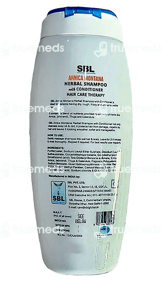 Sbl Arnica Montana Herbal Shampoo With Conditioner 200 ML