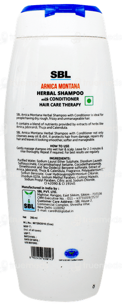 Sbl Arnica Montana Herbal Shampoo With Conditioner 200ml
