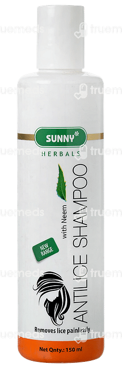 Baksons Sunny Herbals With Neem Anti Lice Shampoo 150ml