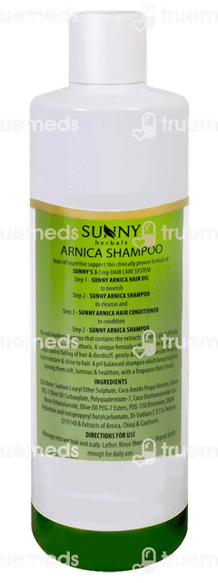 Baksons Sunny Herbals Arnica New & Improved Shampoo 1ltr