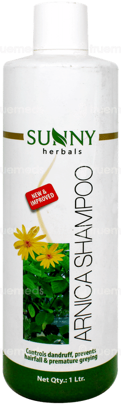 Baksons Sunny Herbals Arnica New & Improved Shampoo 1ltr Baksons Sunny Herbals Arnica New & Improved Shampoo 1ltr