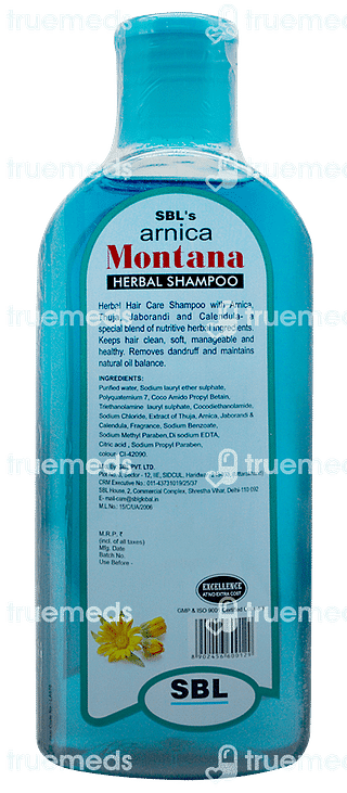 Sbl Arnica Montana With Tjc Herbal Shampoo 200 ML