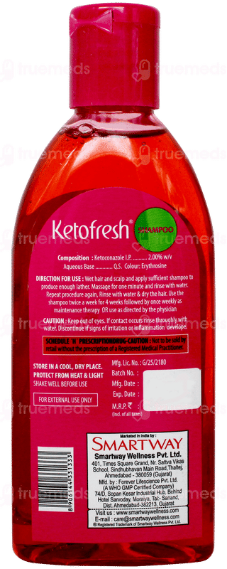 Ketofresh Shampoo 100ml