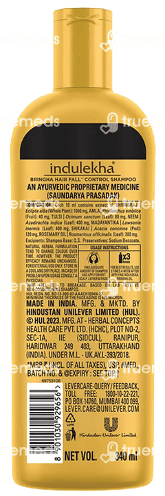 Indulekha Bringha Shampoo 340ml