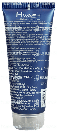 Hwash Caffeine Shampoo 200ml