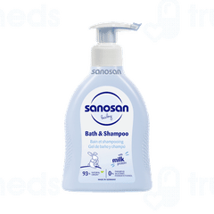 Sanosan Baby Bath & Shampoo 200Ml