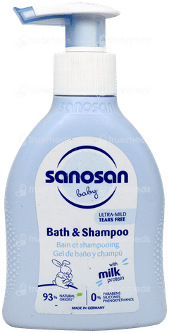 Sanosan Baby Bath & Shampoo 200Ml