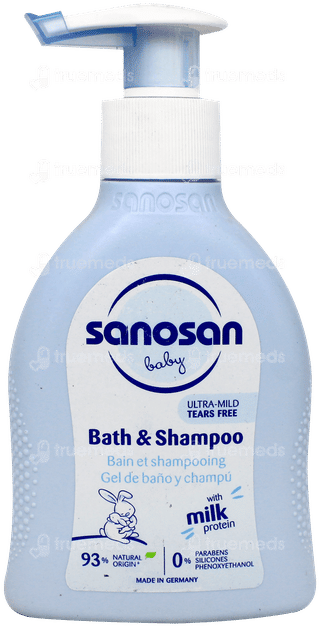 Sanosan Baby Bath & Shampoo 200Ml