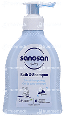 Sanosan Baby Bath And Shampoo 200ml