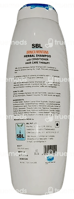 Sbl Arnica Montana Herbal Shampoo With Conditioner 400ml