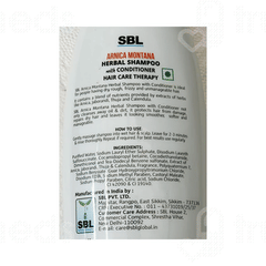 Sbl Arnica Montana Herbal Shampoo With Conditioner 400ml
