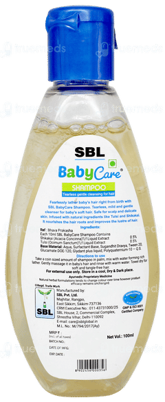 Sbl Baby Care Shampoo 100ml