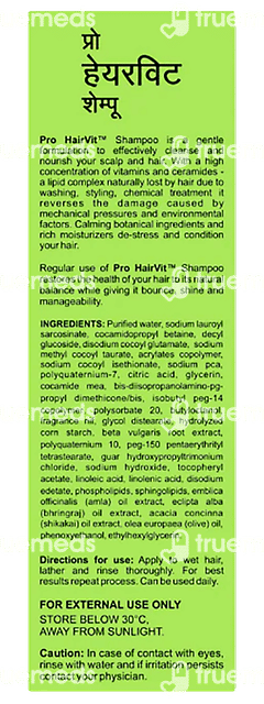 Millennium Herbal Care Pro Hairvit Shampoo 100 ML
