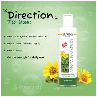 Baksons Sunny Herbals Arnica New & Improved Shampoo 250Ml
