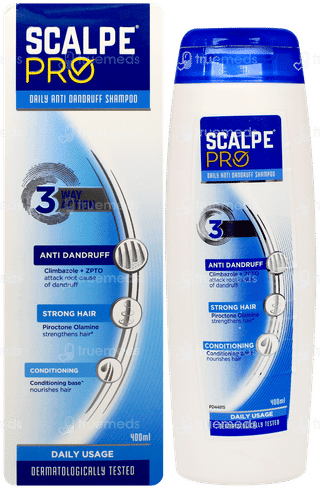 Scalpe Pro Daily Anti Dandruff Shampoo 400Ml