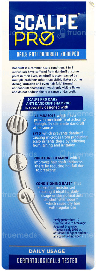Scalpe Pro Daily Anti Dandruff Shampoo 400Ml
