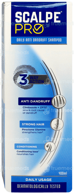 Scalpe Pro Daily Anti Dandruff Shampoo 400Ml