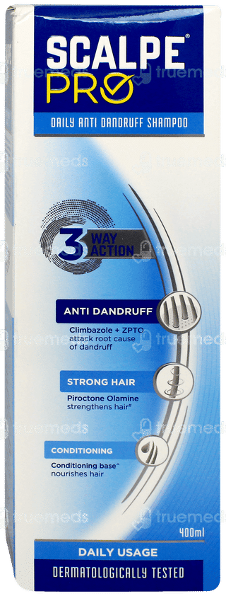 Scalpe Pro Daily Anti Dandruff Shampoo 400Ml