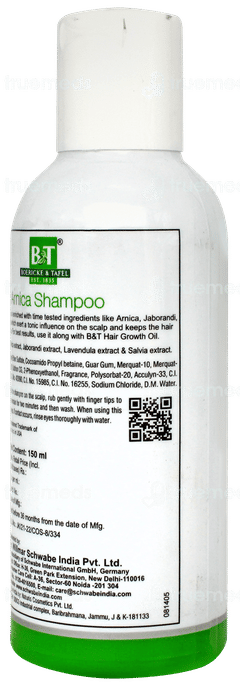 Boericke And Tafel Arnica Shampoo 150 ML