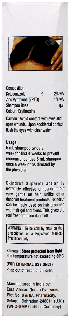 Skindruf Shampoo 100Ml Skindruf Shampoo 100Ml