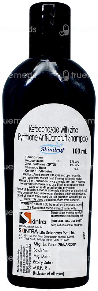 Skindruf Shampoo 100Ml