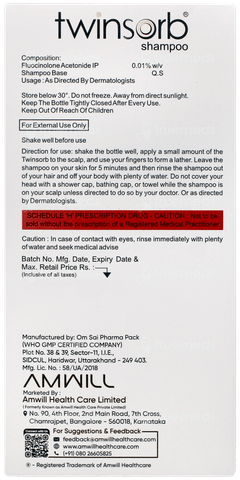 Twinsorb Shampoo 100ml