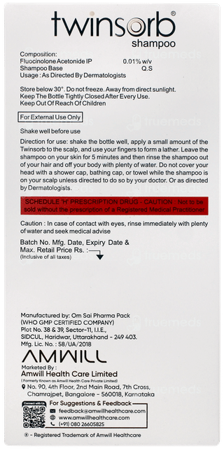 Twinsorb Shampoo 100ml