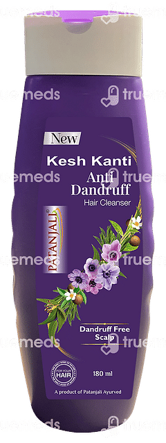 Patanjali Kesh Kanti New Anti Dandruff Hair Cleanser 180ml