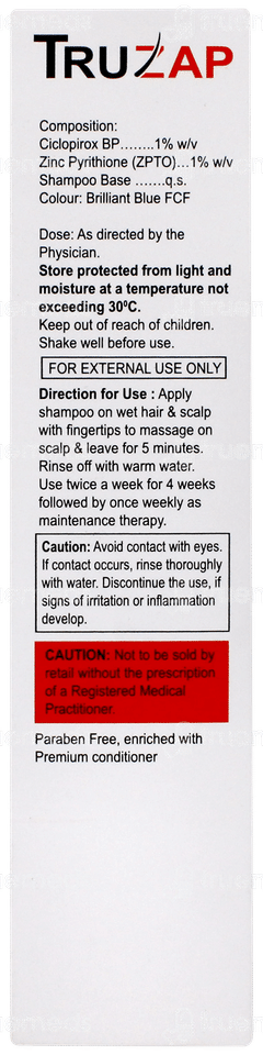 Truzap Shampoo 100ml
