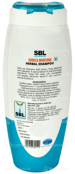 Sbl Arnica Montana Herbal Shampoo 200ml