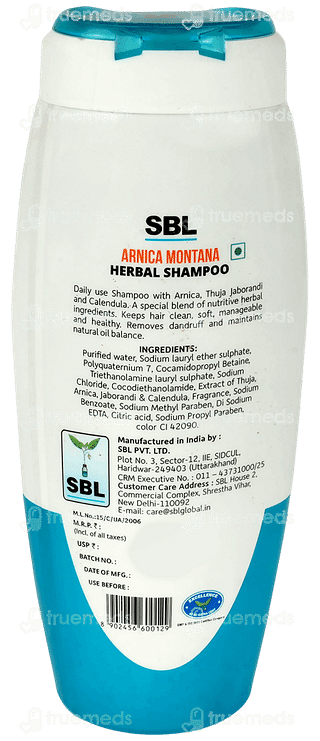 Sbl Arnica Montana Herbal Shampoo 200ml