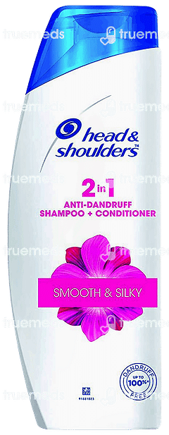 Head & Shoulders 2 In 1 Anti Dandruff Shampoo And Conditioner Smooth And Silky 340 ML