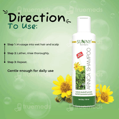 Baksons Sunny Herbals Arnica New & Improved Shampoo 500Ml