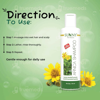 Baksons Sunny Herbals Arnica New & Improved Shampoo 500Ml