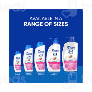 Head & Shoulders Anti Dandruff Smooth & Silky Shampoo 340ml