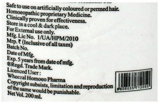Wheezal Arnica Hair N Scalp Shampoo 200Ml