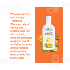 Wheezal Arnica Hair N Scalp Shampoo 200Ml
