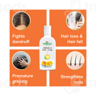 Wheezal Arnica Hair N Scalp Shampoo 200Ml